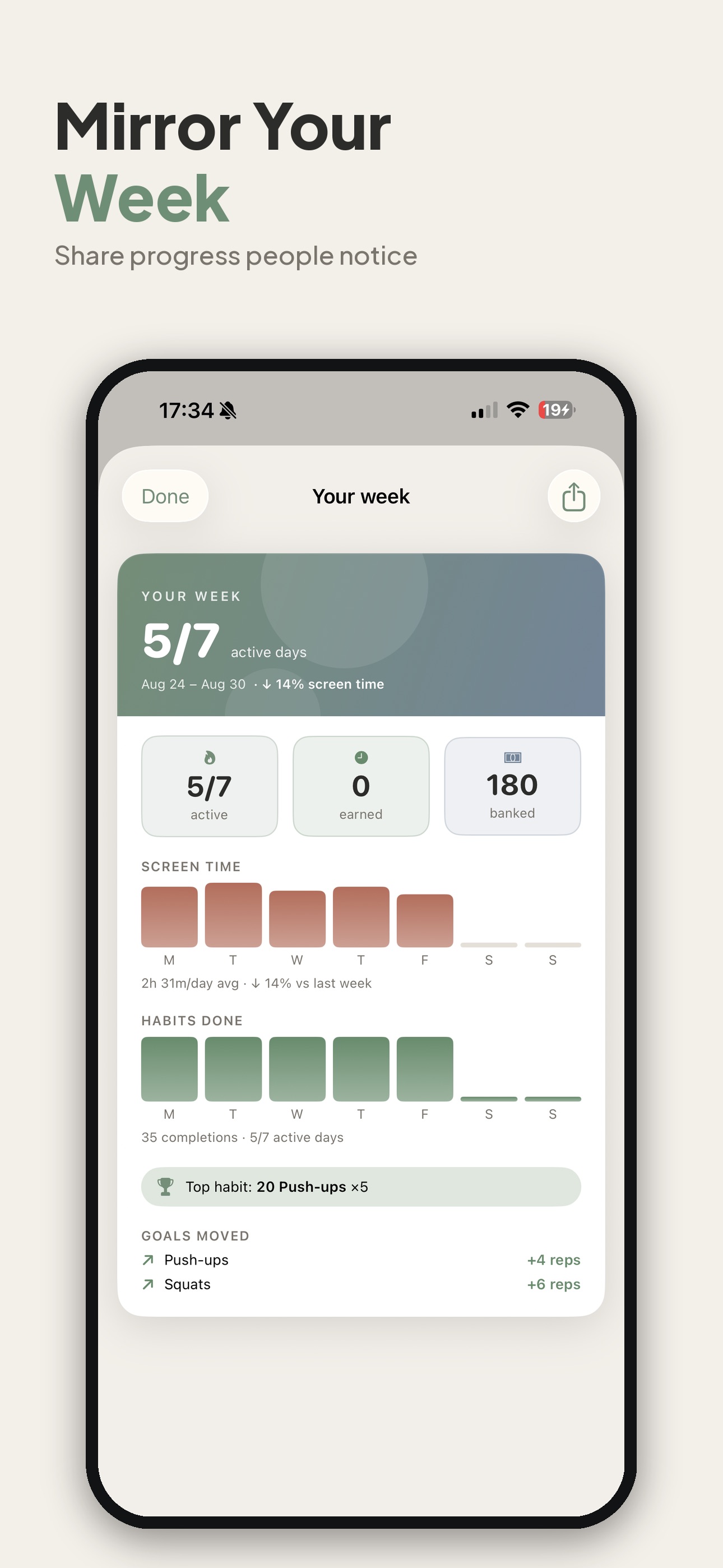Screenshot 8 of TimeVault: Screentime & Habits