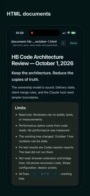 HB Code: Remote Coding Agent screenshot 3