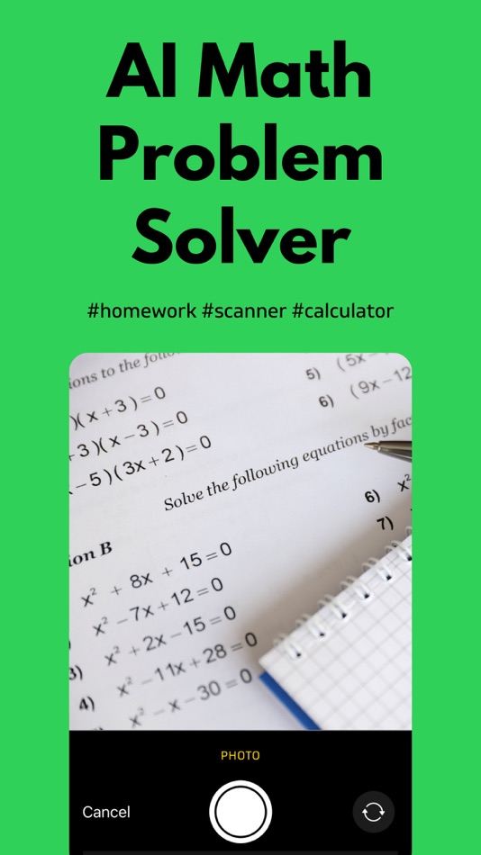 AI Math Problem Solver: Photo - 1.0 - (iOS)