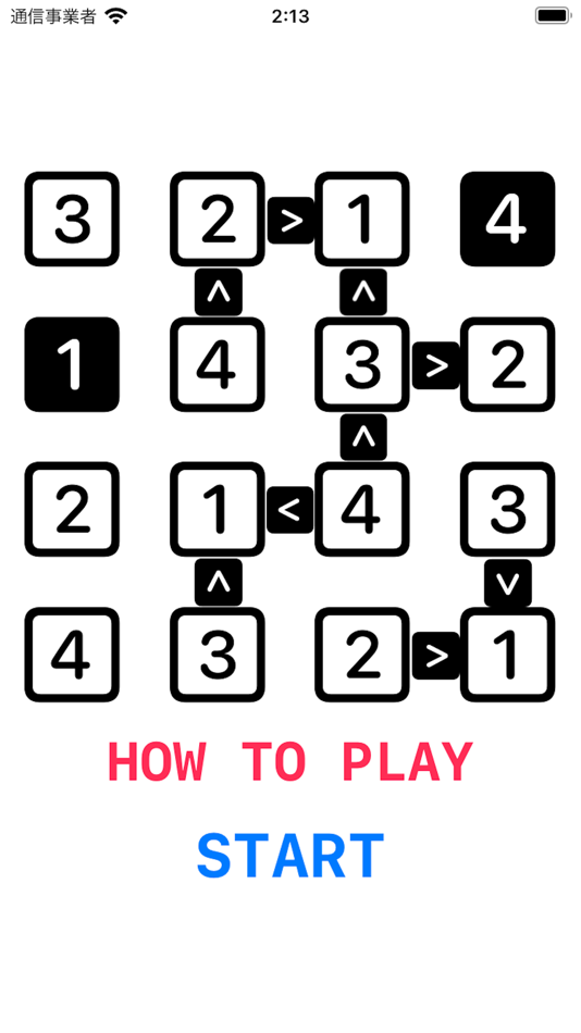 #1. Simple puzzle 4X4 (iOS) Podle: Kazunari Sato
