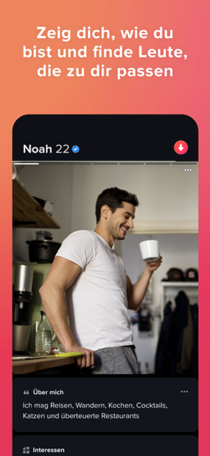 ‎Tinder: Chat, Dating & Friends Screenshot