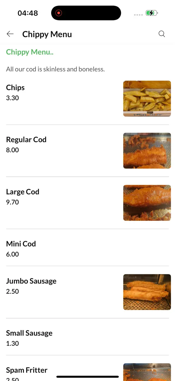 Screenshot #3 pour Reds Fish Bar,