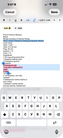 AlysOfRecipes Screenshot 2 of 3
