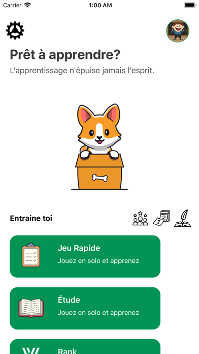 Screenshot #1 pour FrenchBeez 4: Mots utiles
