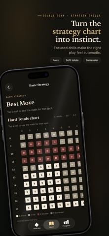 Double Down: Blackjack Trainer Screenshot 6 of 7