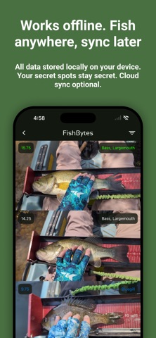 FishBytes - Your Fishing Log Screenshot 6 of 8