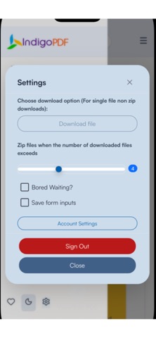 Indigo PDF Screenshot 9 of 10