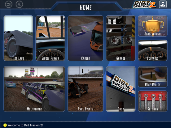 Dirt Trackin 2 iPad app afbeelding 1