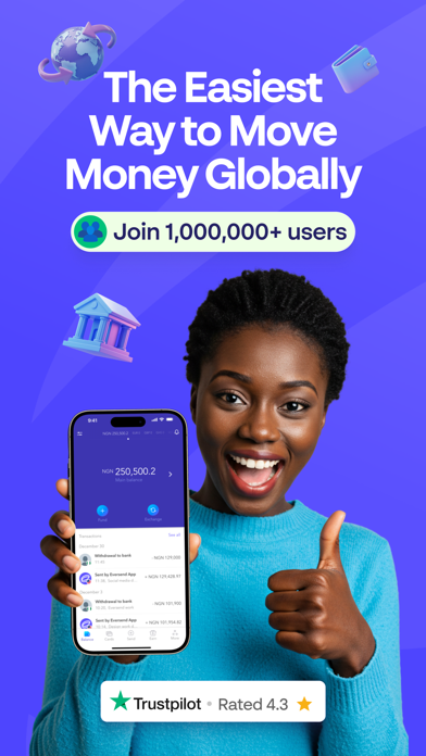 Screenshot #1 pour Eversend - the money app