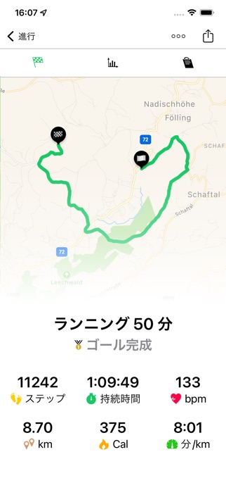 ランニング ジョギング ウォーキング アプリ Goals スクリーンショット1