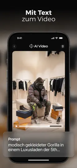 Screenshot von AI Video – KI-Video-Generator auf dem iPhone 4