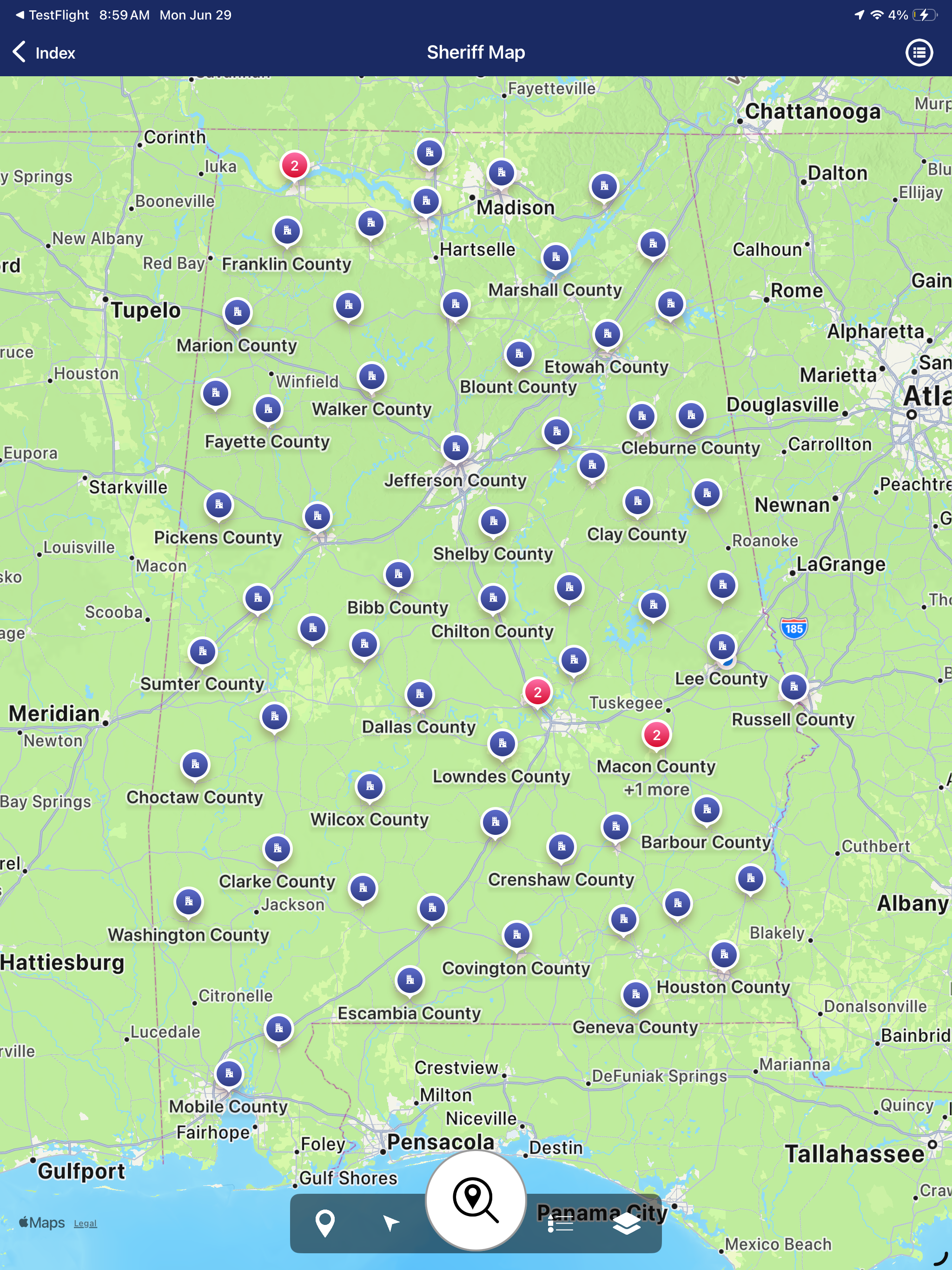 Alabama Sheriff Association screenshot 6
