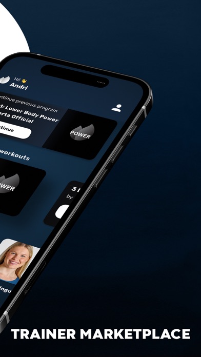 Exerta - Training and Fitness Screenshot