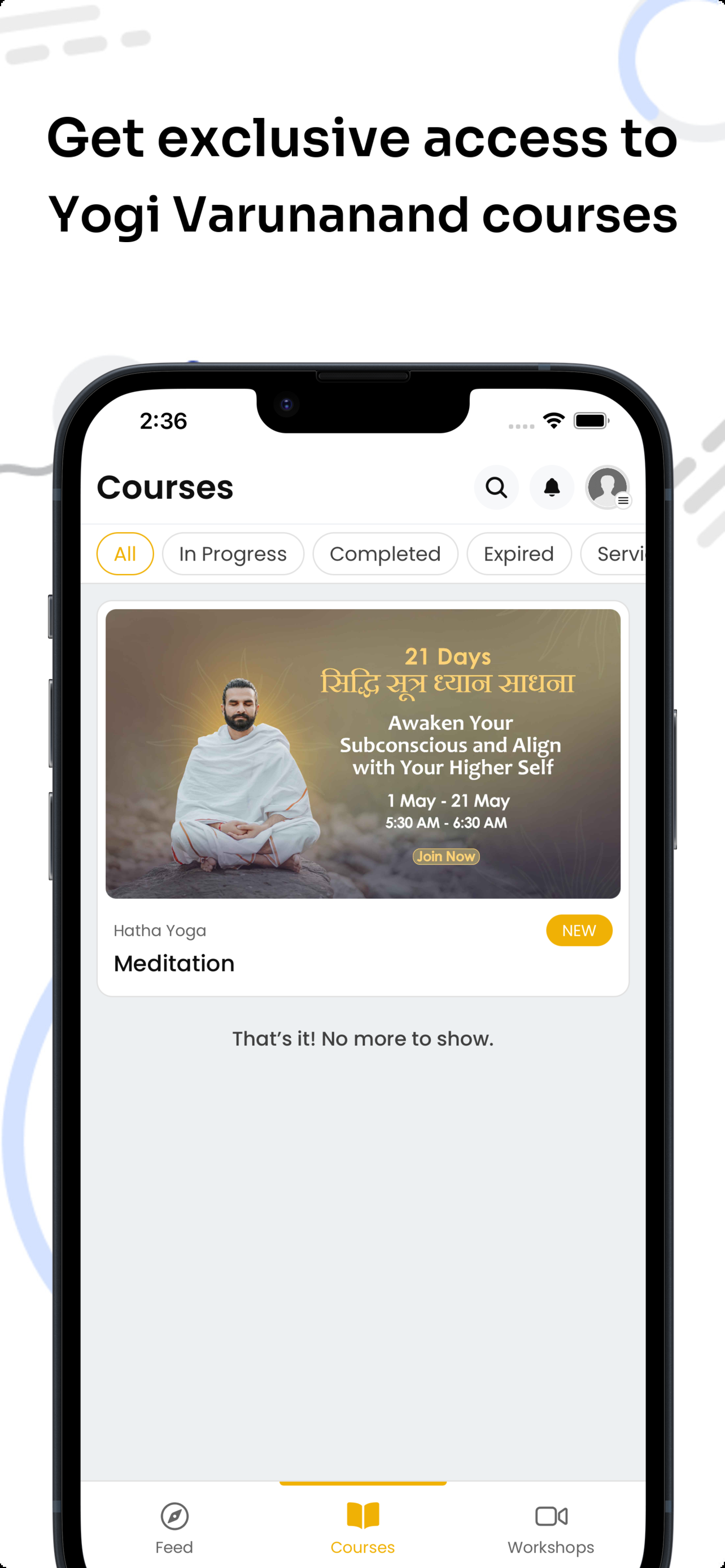 Yogi Varunanand App screenshot 3