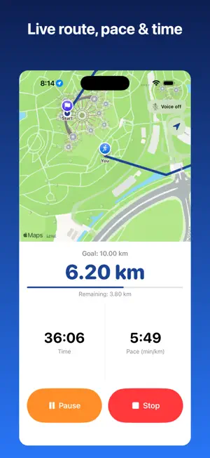 RunTrack GPS screenshot 4