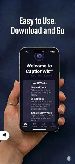 Captura de pantalla de CaptionWit™ en iPhone 2