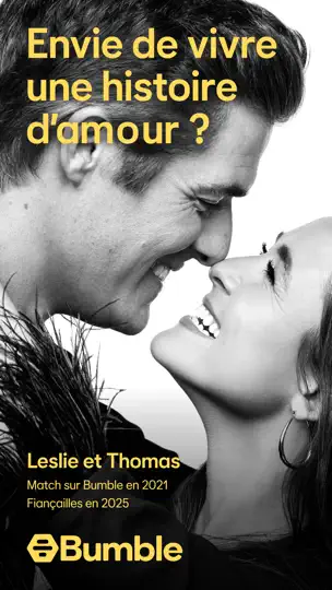 Capture d'écran de Bumble: Rencontre, Tchat, Amis sur iPhone 1