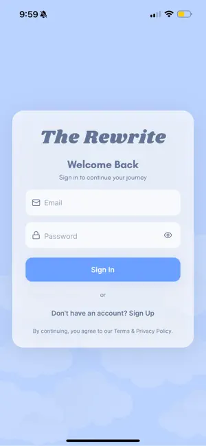 The Rewrite - Manifest screenshot 1