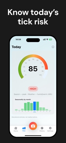 Tick Detector: Pet Tick Scan iPhone screenshot
