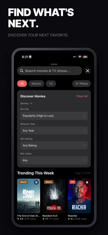 TV Club: Movies & Show Tracker screenshot 5 of 10