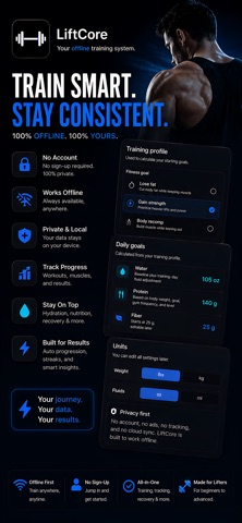 LiftCore: Workout Tracker Screenshot 3 of 3