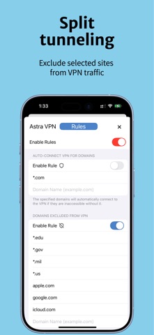 Astra VPN screenshot 4
