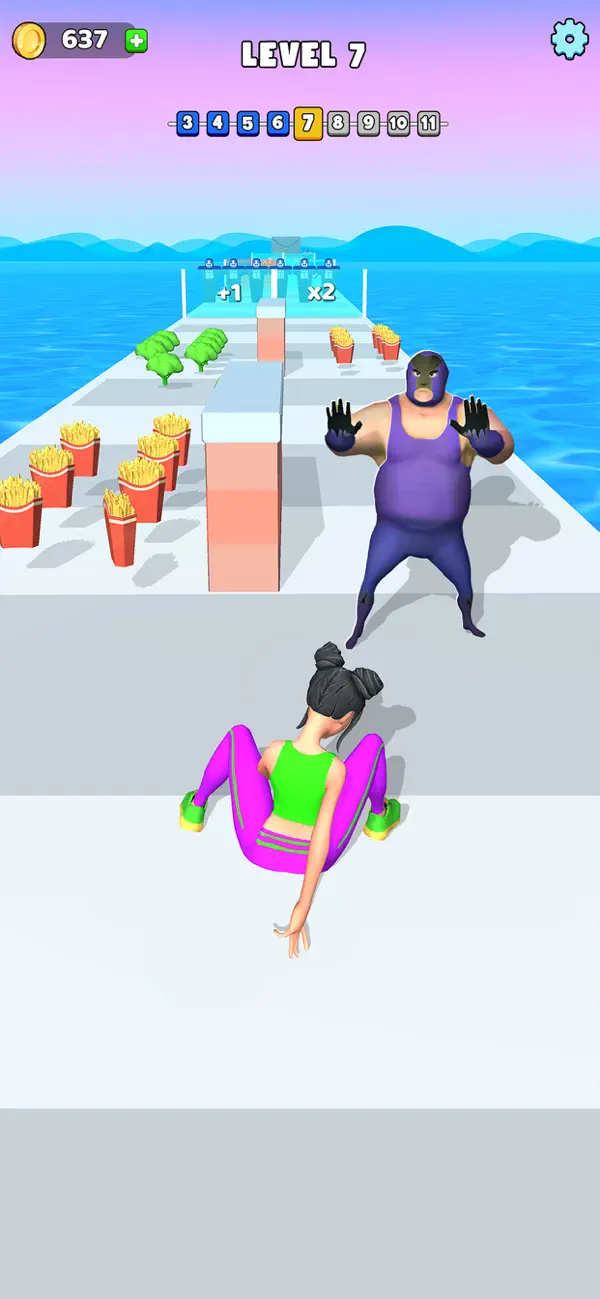 Screenshot #3 pour Jeux de course d'athlètes
