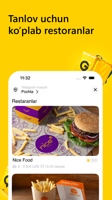 Mega Go - taksi va yetkazish Screenshot