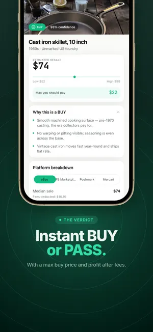 FlipRadar: Thrift Scanner AI screenshot 3