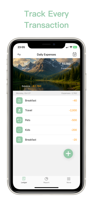 BillNote - Expense Tracker Screenshot 1 of 4