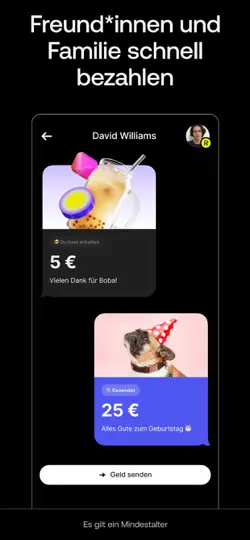 Screenshot von Revolut — Finanzen Für Teens auf dem iPhone 3