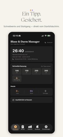 Bladder & Bowel Manager Screenshot 2 of 10