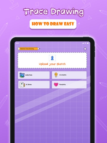 Sketch & Trace Drawing Tool iPad screenshot
