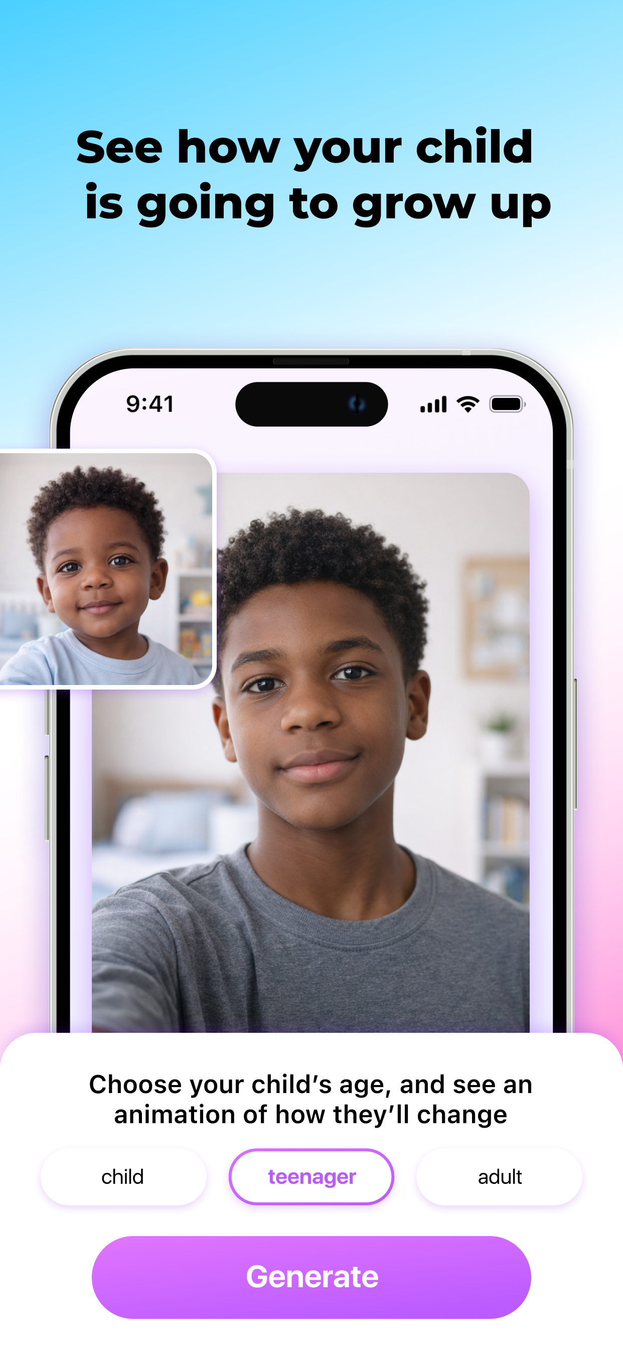 Baby Generator: AI Face Mix screenshot 3