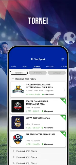 Xfive screenshot 2