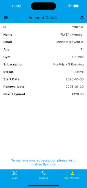 FLYEfit screenshot 3