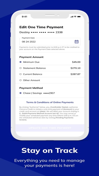 Concora Credit Screenshot