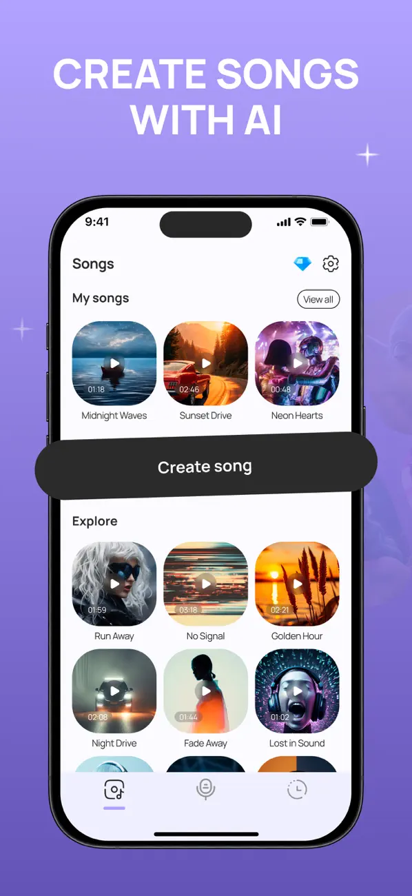 Screenshot #3 pour AI Voice Changer: Song Maker