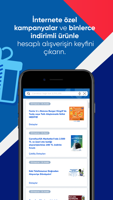CarrefourSA Online Alışveriş Screenshot