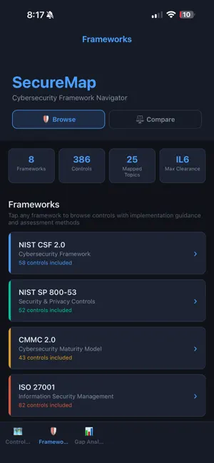 SecureMap screenshot 1