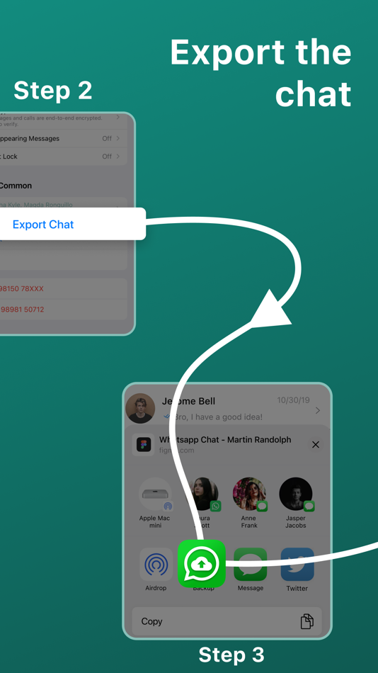 #9. WT Chat Backup Restore Delete (iOS) 게시자: Liger Infotech