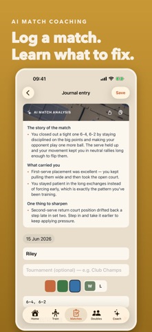 DropVolley: Tennis IQ Coach screenshot
