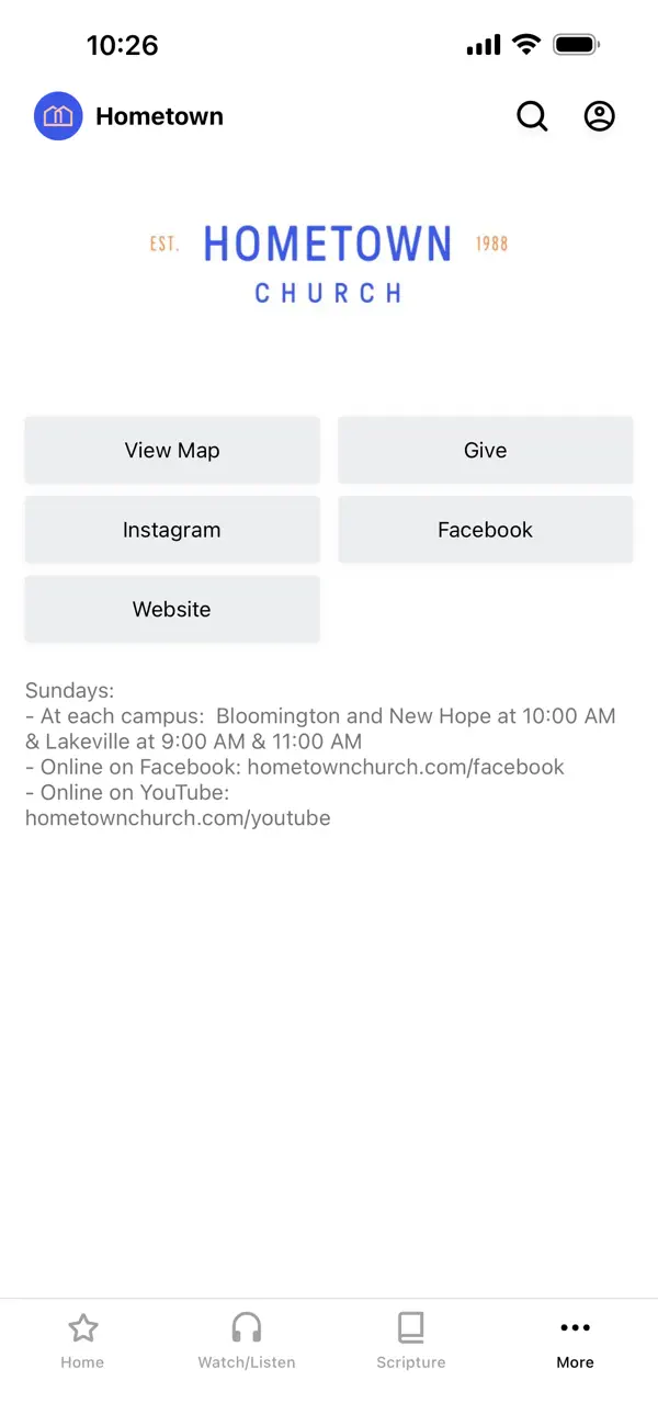 Screenshot #3 pour Hometown Church
