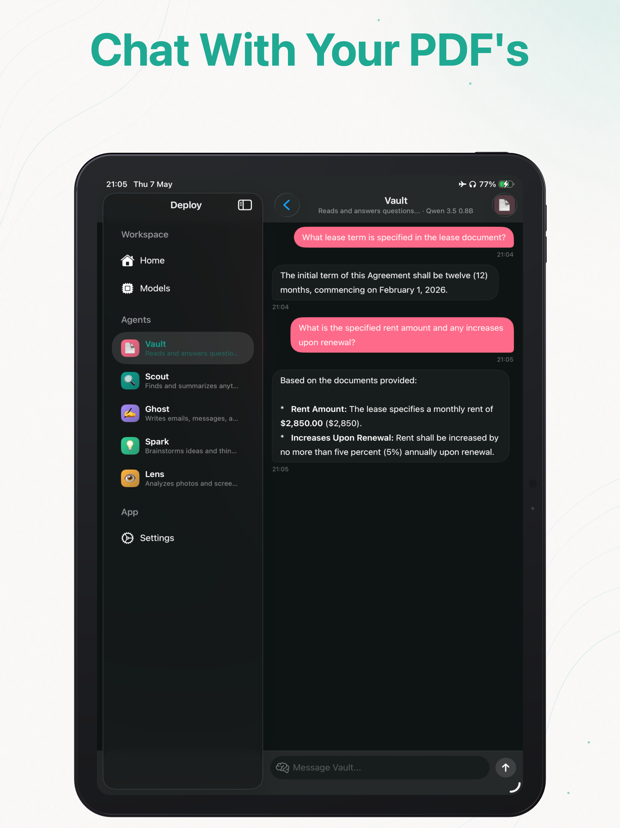 Deploy: Local AI Agents