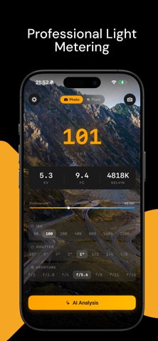 LightMeter Pro: Lux Meter Screenshot 2 of 6
