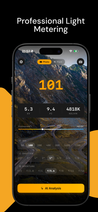 LightMeter Pro: Lux Meter Screenshot 2 of 6