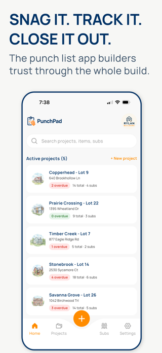 PunchPad: Punch List App Screenshot 6 of 6