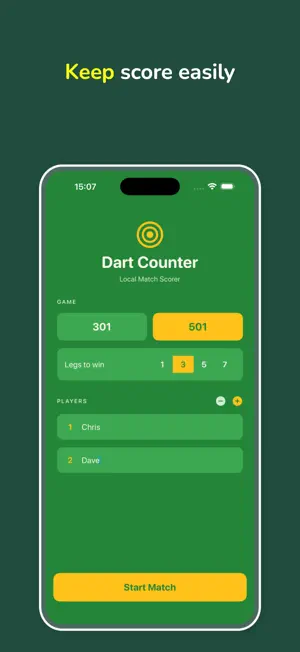Dart Counter & Scorer screenshot 2