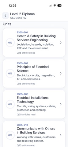 Electrical Installation screenshot