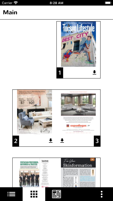 Tucson Lifestyle Magazine Screenshot